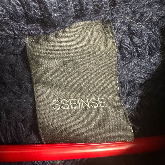 SSEINSE Men’s Hooded Knit Cardigan XL/XXL Italy Button Front Sweater Soft 0014 - Picture 4 of 9